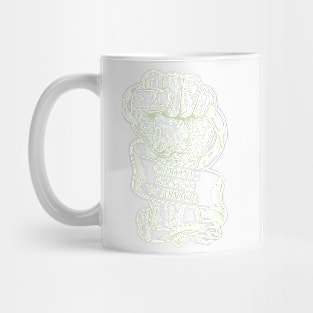 Green Chronic Illness Strong Fist Mug